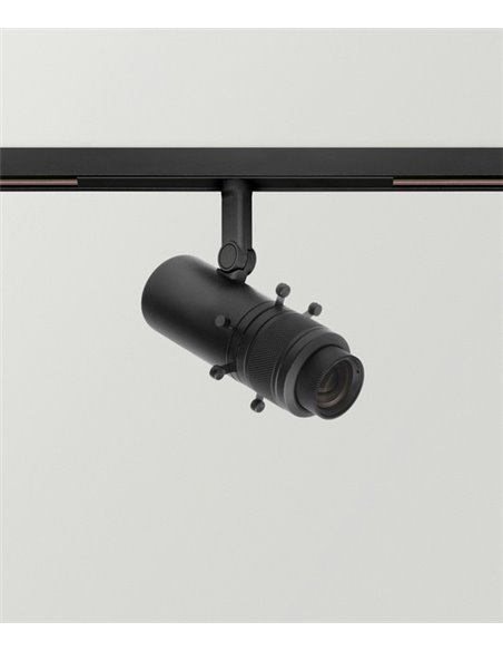 Foco de carril Coco Shaper 48V Short - Arkoslight - Lámpara orientable LED