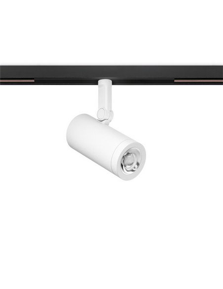 Foco de carril Coco 48V Short - Arkoslight - Proyector orientable LED