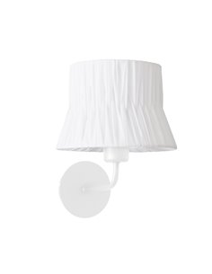 Aplique de pared Cora - Novolux Lighting - Pantalla encintada en blanco o negro 2