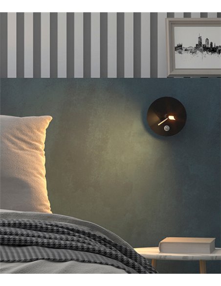 Aplique de pared Book - Novolux Lighting - Luz orientable LED