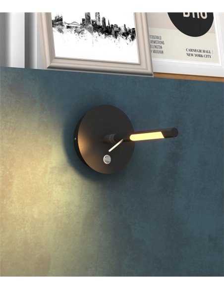 Aplique de pared Book - Novolux Lighting - Luz orientable LED