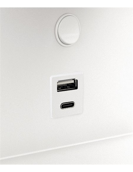 Aplique de pared Serene Derecho - Novolux Lighting - Lámpara de lectura con bandeja