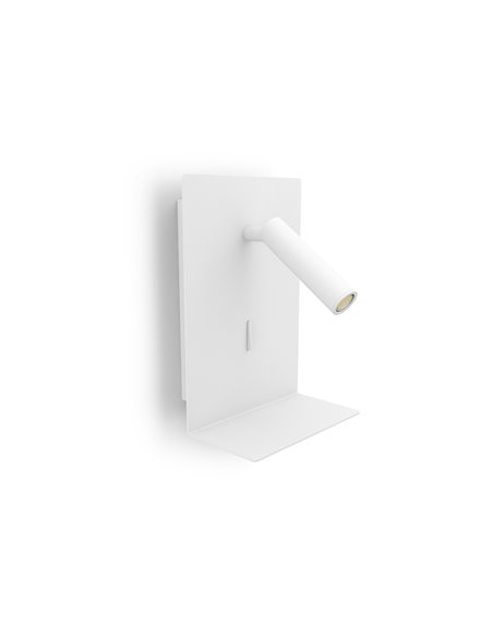 Aplique de pared Baltic - Novolux Lighting - Lámpara de lectura con bandeja