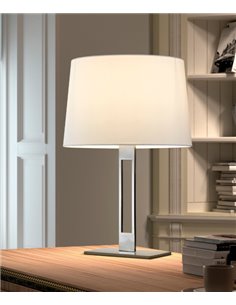 Lámpara de mesa Classical - Novolux Lighting - Lámpara elegante, pantalla de tela