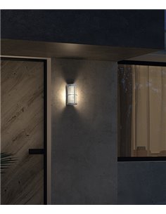Aplique de pared de exterior Lug - Novolux Lighting - Lámpara industrial, IP54