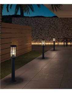 Baliza de exterior Lug - Novolux Lighting - Diseño industrial, 65 cm