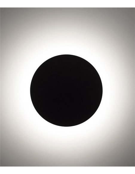 Aplique de exterior Duomo - Novolux Lighting - Lámpara minimalista circular antracita