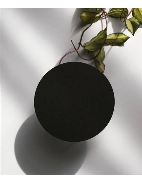 Aplique de exterior Duomo - Novolux Lighting - Lámpara minimalista circular antracita