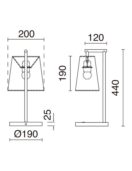 Lámpara de mesa Nemo - Novolux Lighting - Lámpara moderna con cargador inalámbrico