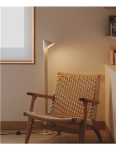 Lámpara de pie Shita - Milan - Lámpara minimalista, pantalla orientable