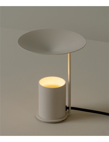 Lámpara de mesa Mokka - Milan - Lámpara minimalista decorativa