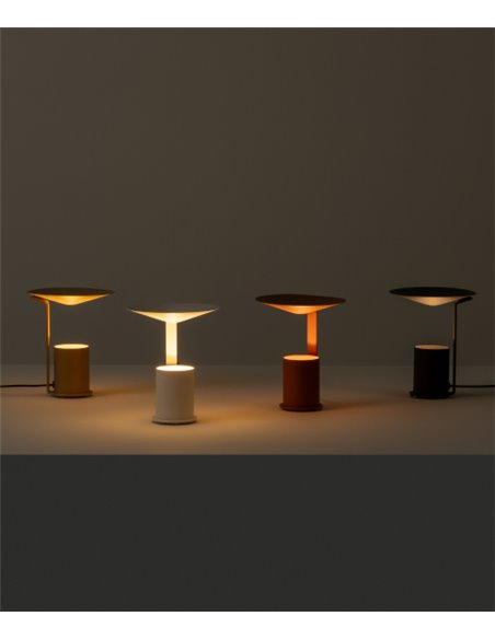 Lámpara de mesa Mokka - Milan - Lámpara minimalista decorativa