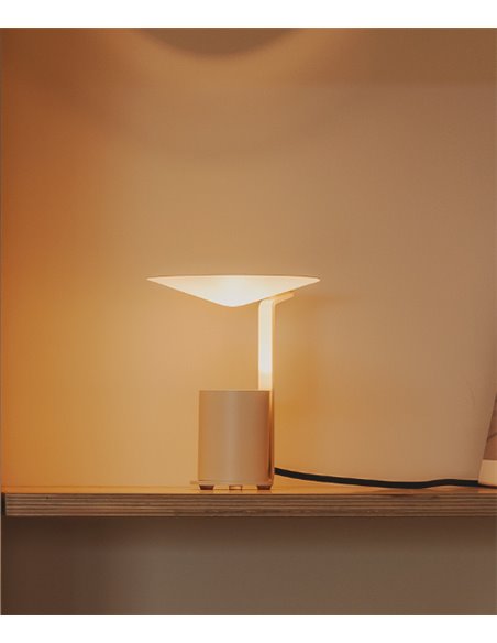 Lámpara de mesa Mokka - Milan - Lámpara minimalista decorativa