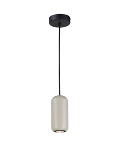 Lámpara colgante Nimes - Schuller - Tulipa de metal gris claro 2
