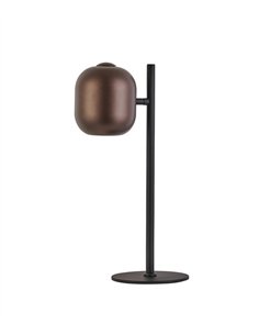 Lámpara de mesa Nimes - Schuller - Diseño moderno en negro y marrón 2