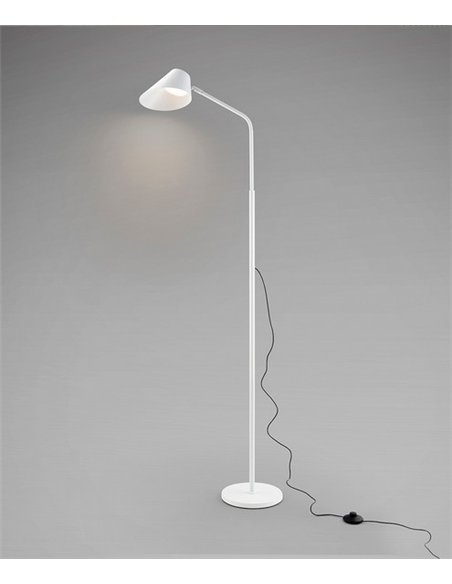 Lámpara de pie Esino - Schuller - Lámpara de pie arco, foco orientable