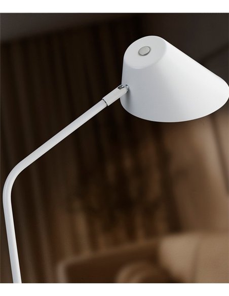 Lámpara de pie Esino - Schuller - Lámpara de pie arco, foco orientable