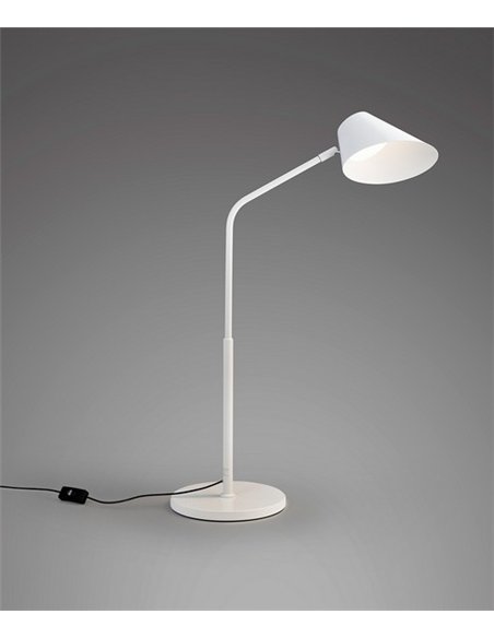 Lámpara de escritorio Esino - Schuller - Foco orientable, luz LED regulable