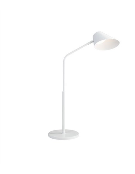Lámpara de escritorio Esino - Schuller - Foco orientable, luz LED regulable
