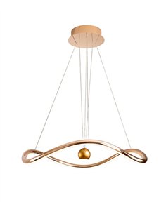 Lámpara colgante Romina - Schuller - Lámpara minimalista dorada 2