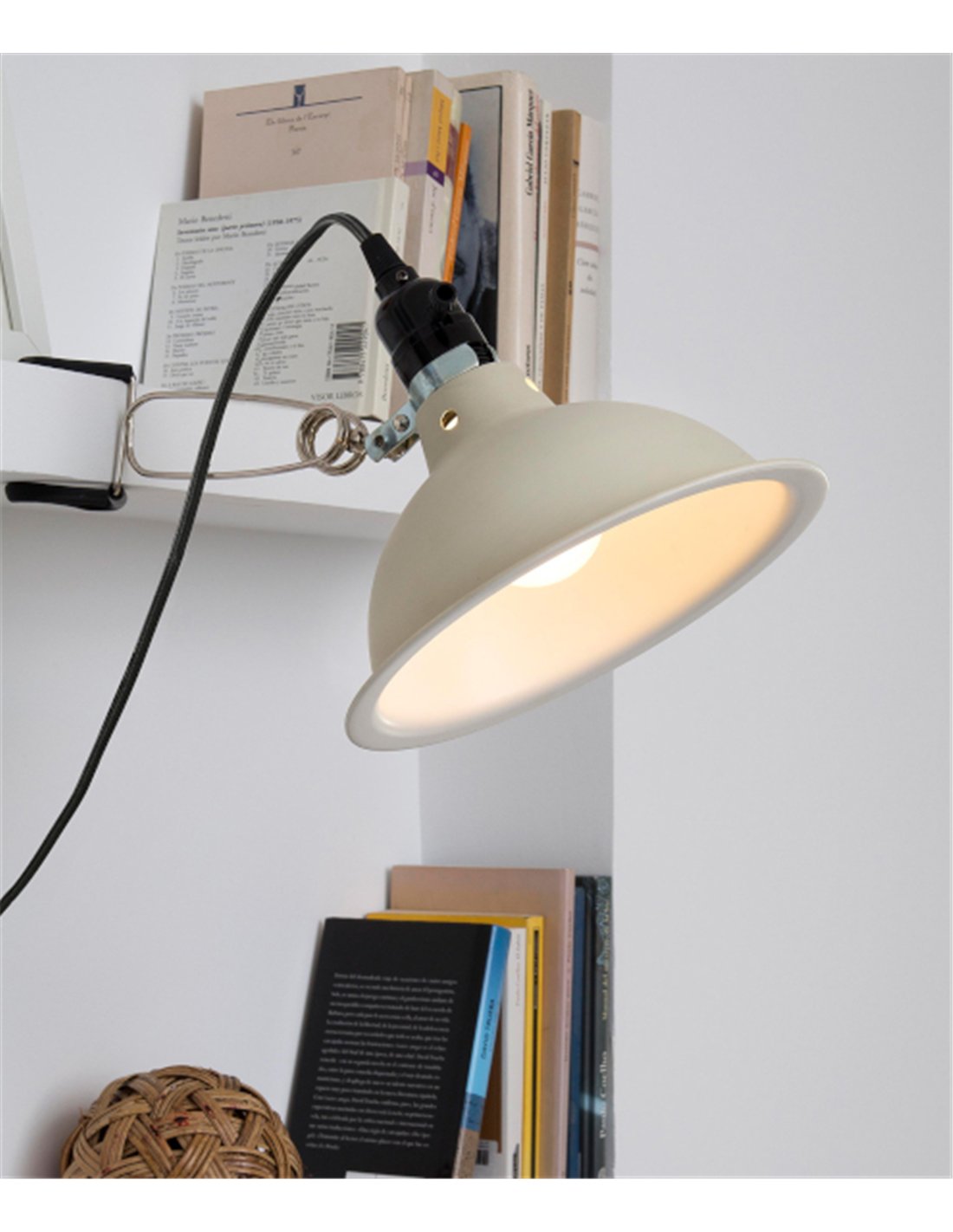 Lámpara con Pinza Pepper - Faro - De metal, estilo industrial Lámpara con Pinza Pepper - Faro - De metal, estilo industrial