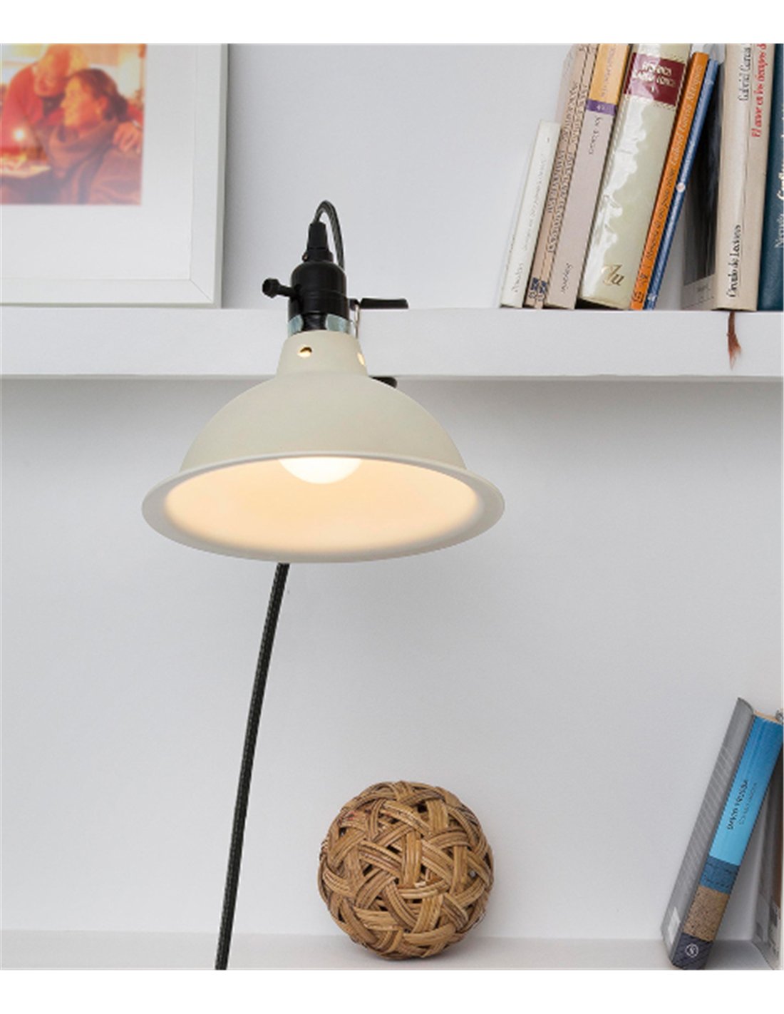 Lámpara con Pinza Pepper - Faro - De metal, estilo industrial Lámpara con Pinza Pepper - Faro - De metal, estilo industrial