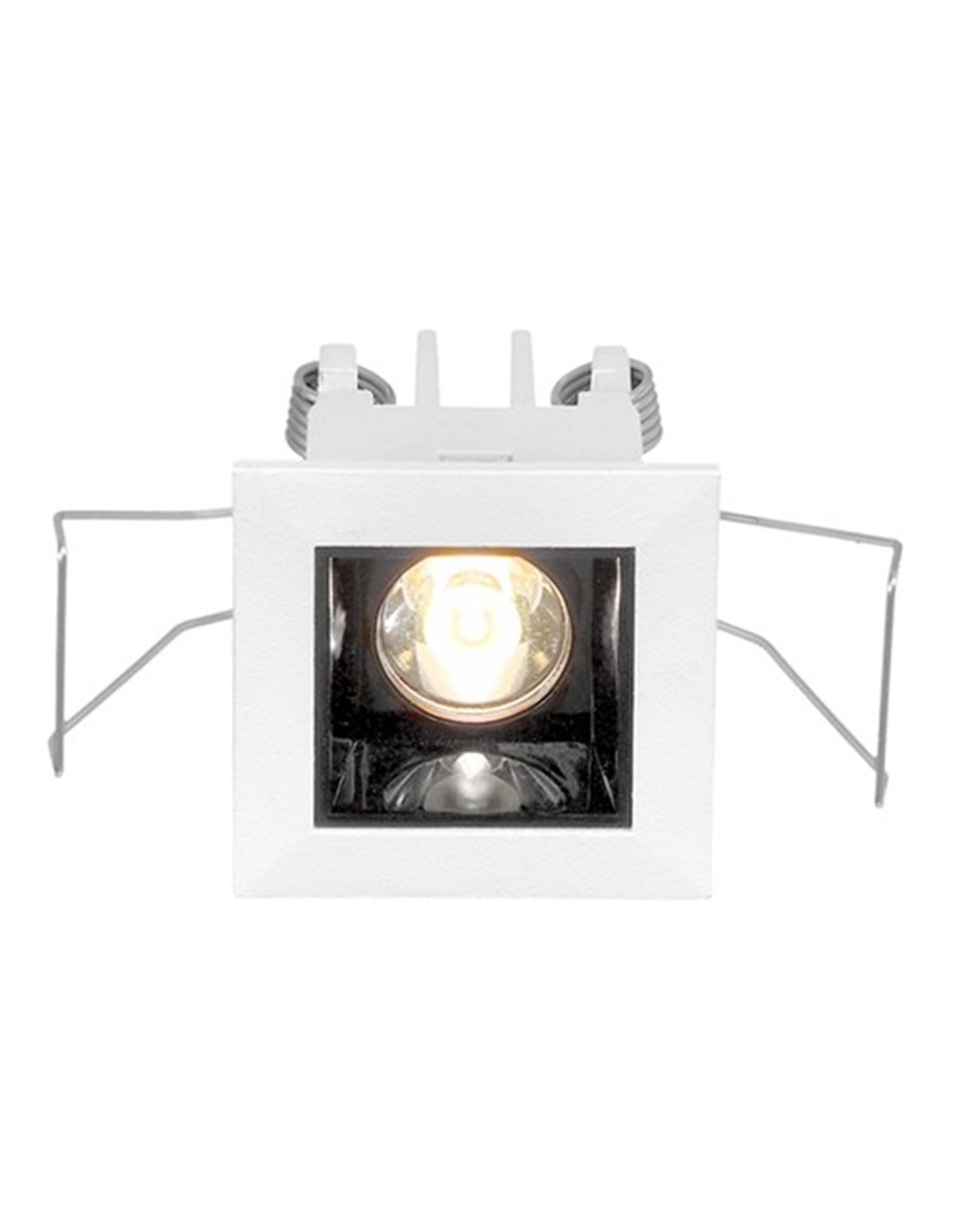 Foco de techo FE22 - Conalux - Downlight cuadrado, blanco Foco de techo FE22 - Conalux - Downlight cuadrado, blanco