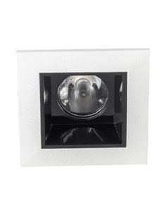 Foco de techo FE22 - Conalux - Downlight cuadrado, blanco 2