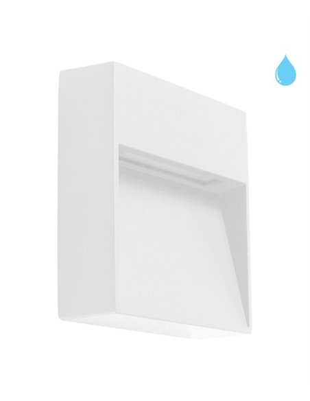 Aplique de pared 907 - Conalux - Lámpara de exterior cuadrada Aplique de pared 907 - Conalux - Lámpara de exterior cuadrada