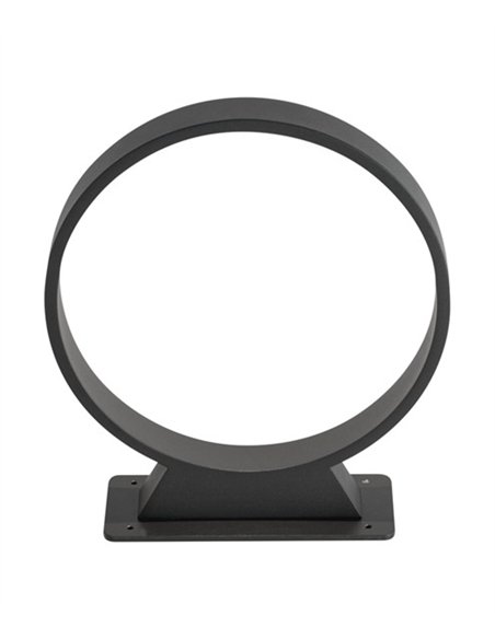 Bolardo de exterior Garden R - Conalux - Lámpara minimalista en antracita Bolardo de exterior Garden R - Conalux - Lámpara minimalista en antracita