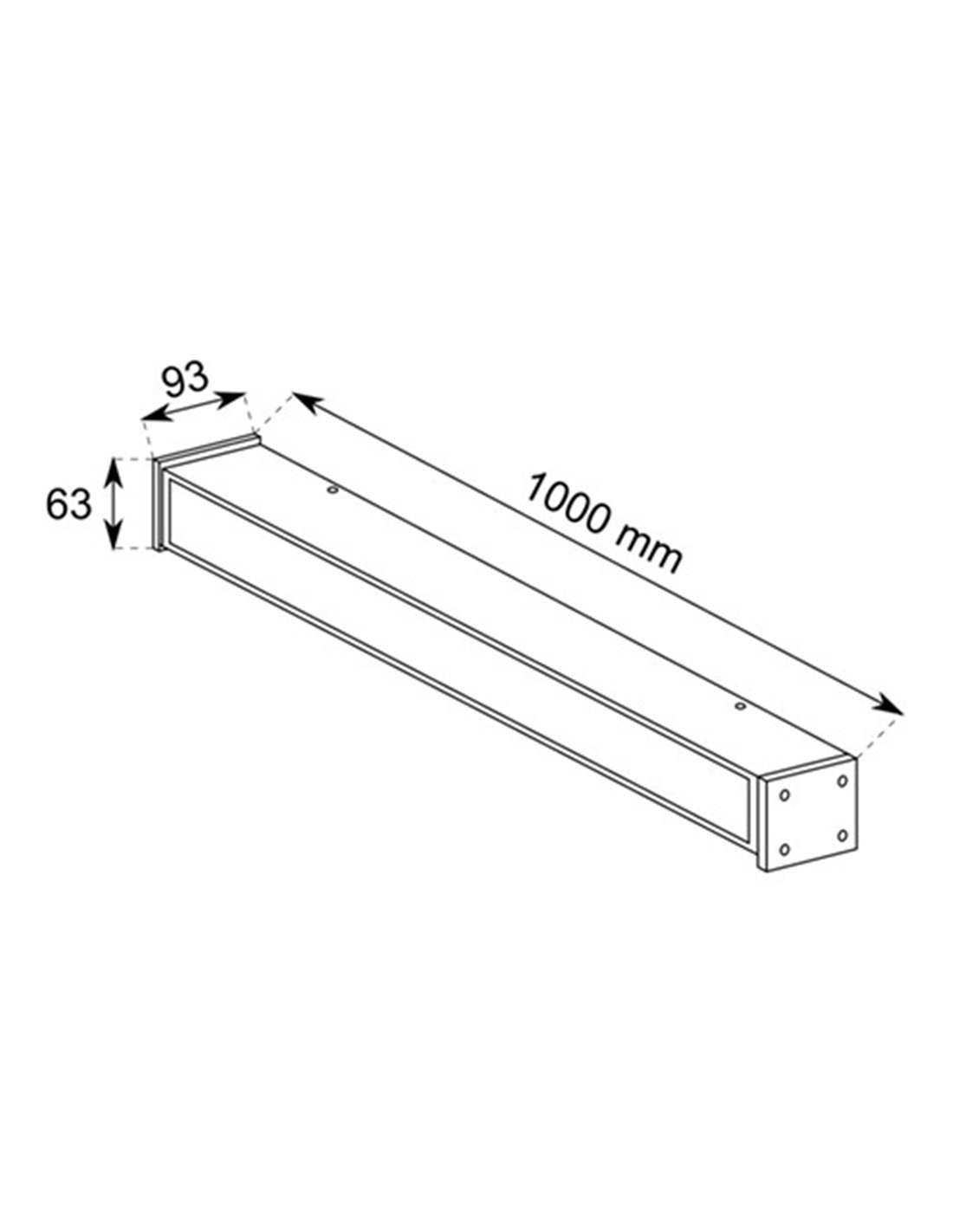 Lámpara de techo/pared de exterior Line - Conalux - Lámpara lineal LED Lámpara de techo/pared de exterior Line - Conalux - Lámpara lineal LED