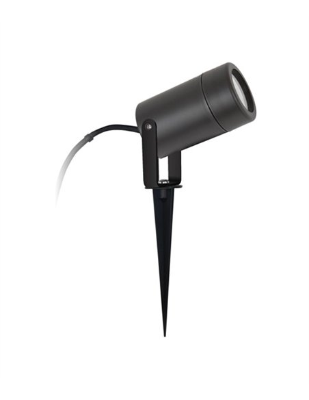 Foco de exterior Pika - Conalux - Proyector de exterior negro, IP65 Foco de exterior Pika - Conalux - Proyector de exterior negro, IP65