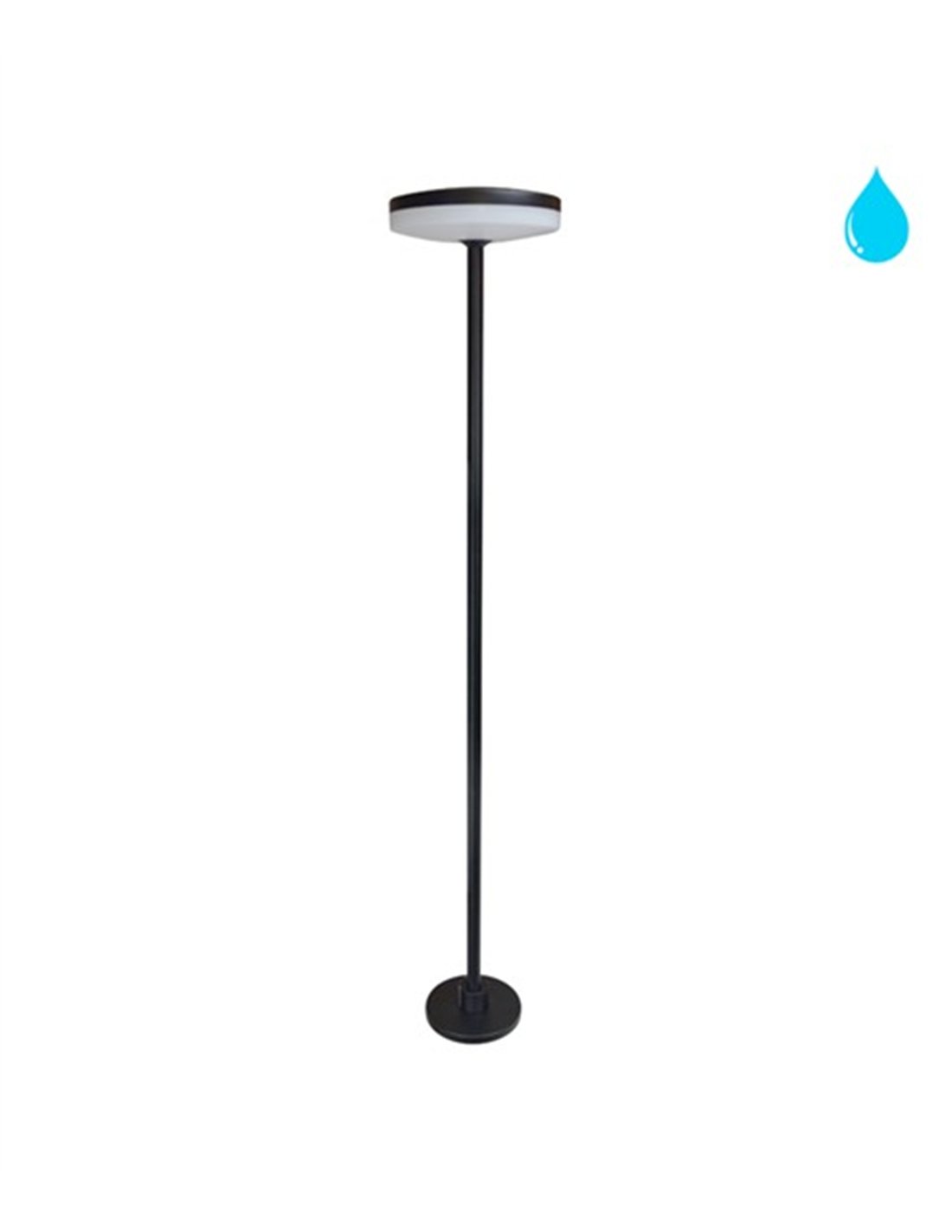Lámpara baliza de exterior Seto - Conalux - Lámpara estaca en negro, 80 cm Lámpara baliza de exterior Seto - Conalux - Lámpara estaca en negro, 80 cm