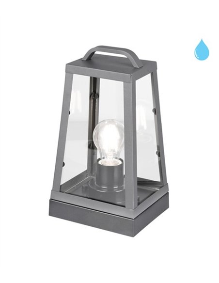 Farol de exterior portátil Turin - Conalux - Lámpara portátil en antracita Farol de exterior portátil Turin - Conalux - Lámpara portátil en antracita