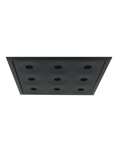 Foco empotrable Dot - Conalux - Foco cuadrado de 9 luces Foco empotrable Dot - Conalux - Foco cuadrado de 9 luces