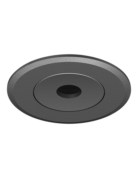 Lámpara empotrable Dot R - Conalux - Foco negro LED 4W Lámpara empotrable Dot R - Conalux - Foco negro LED 4W