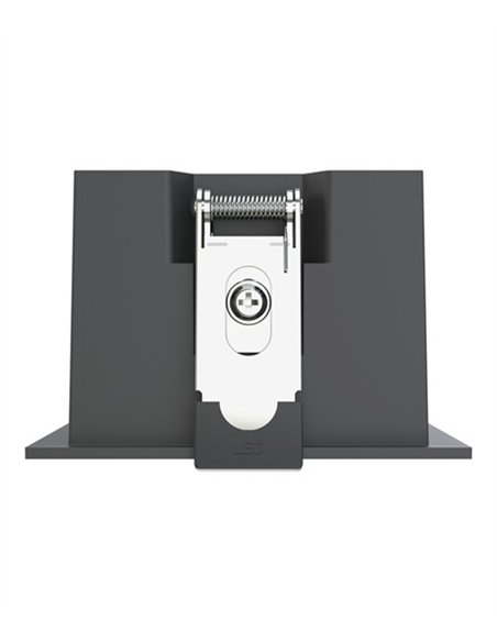 Lámpara empotrable de techo Hera Q1 - Conalux - Diseño cuadrado negro, 4 focos Lámpara empotrable de techo Hera Q1 - Conalux - Diseño cuadrado negro, 4 focos