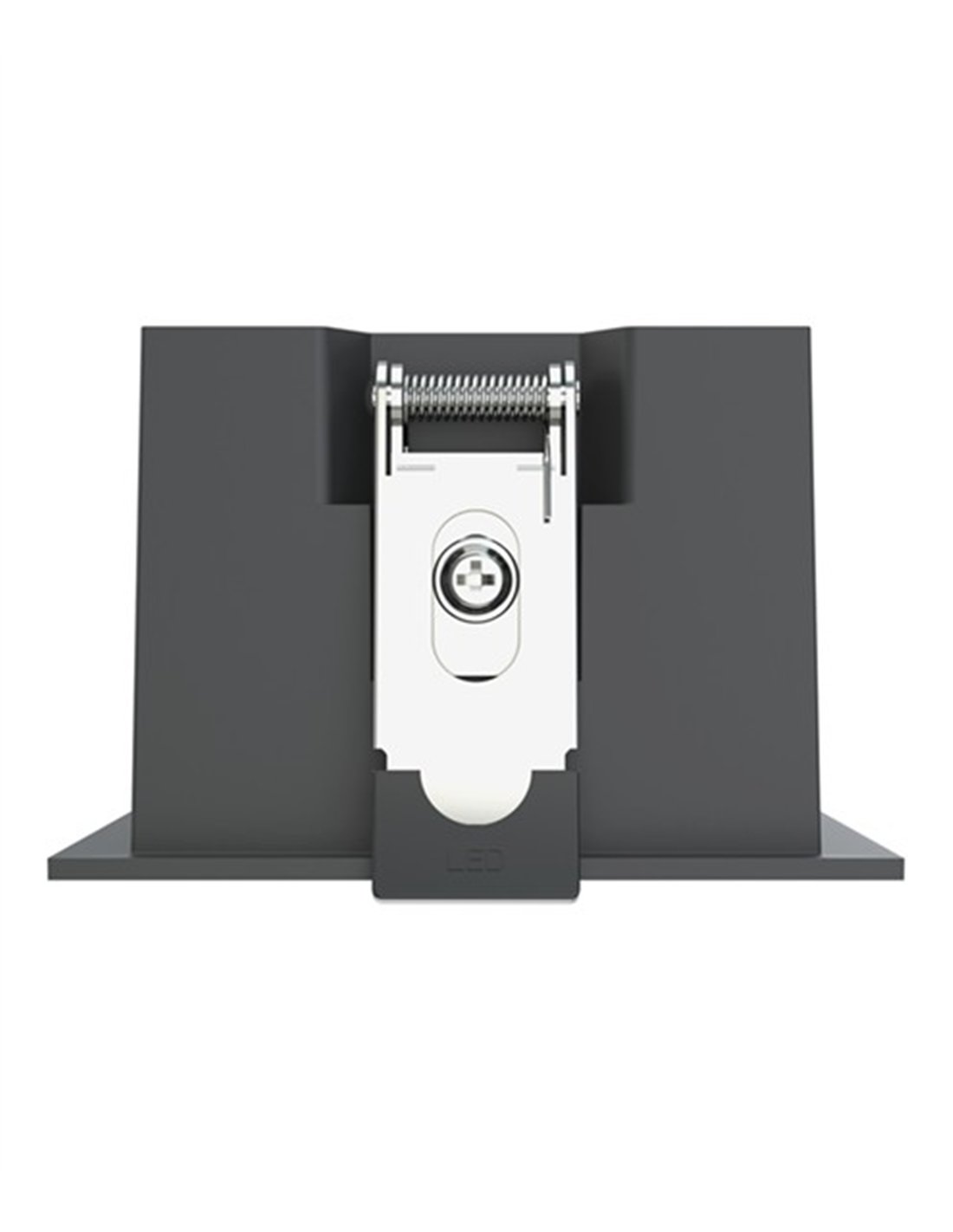 Lámpara empotrable de techo Hera Q1 - Conalux - Diseño cuadrado negro, 4 focos Lámpara empotrable de techo Hera Q1 - Conalux - Diseño cuadrado negro, 4 focos