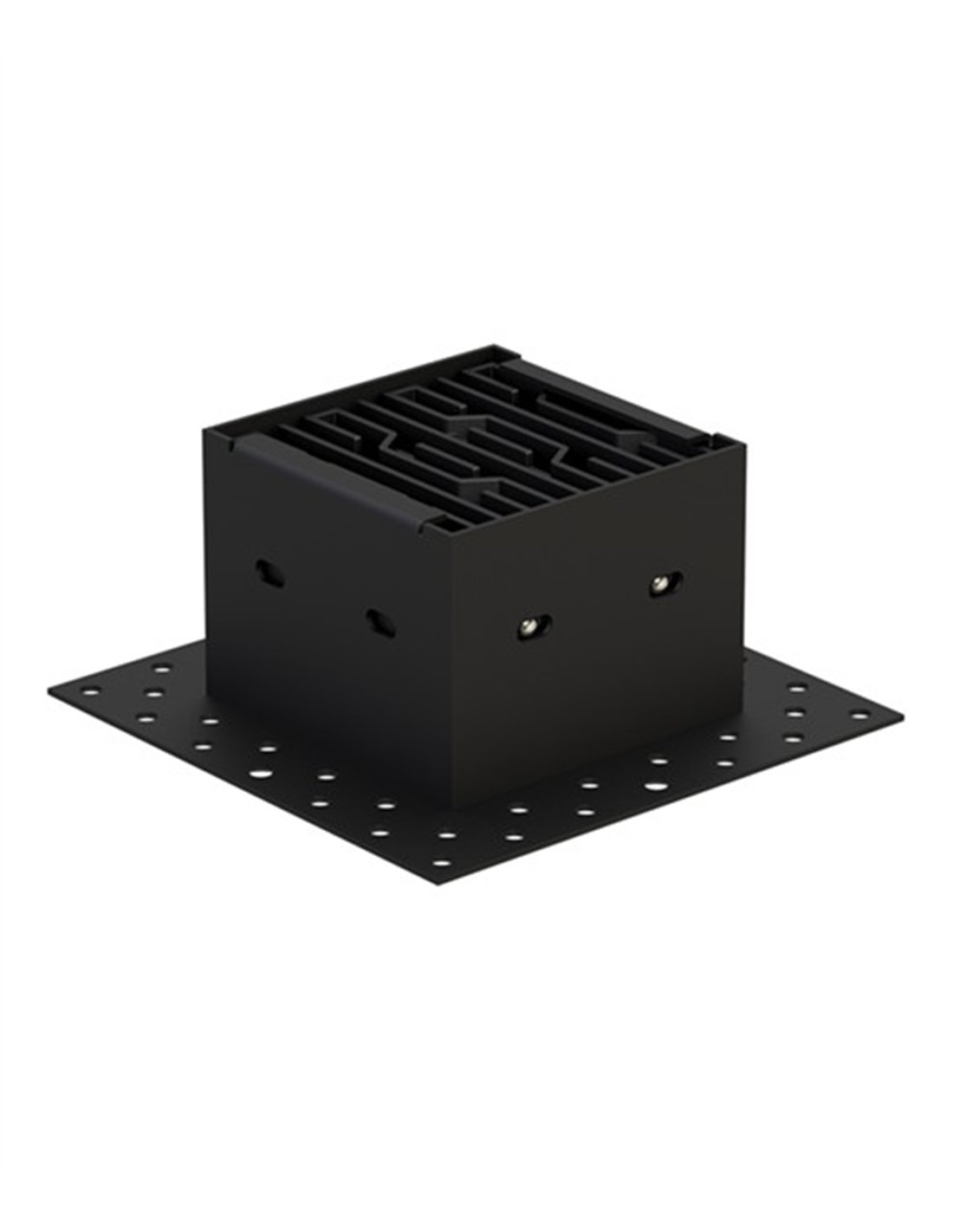 Lámpara empotrable Hera QEP - Conalux - Diseño cuadrado negro con 4 focos Lámpara empotrable Hera QEP - Conalux - Diseño cuadrado negro con 4 focos