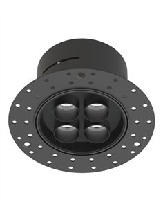 Foco empotrable de techo Hera REP 10W - Conalux - Diseño redondo con 4 focos