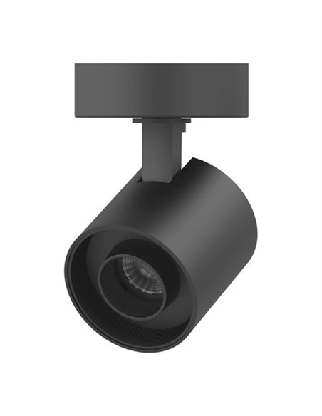 Proyector de techo de superficie Hera FS - Conalux - Lámpara orientable negra LED