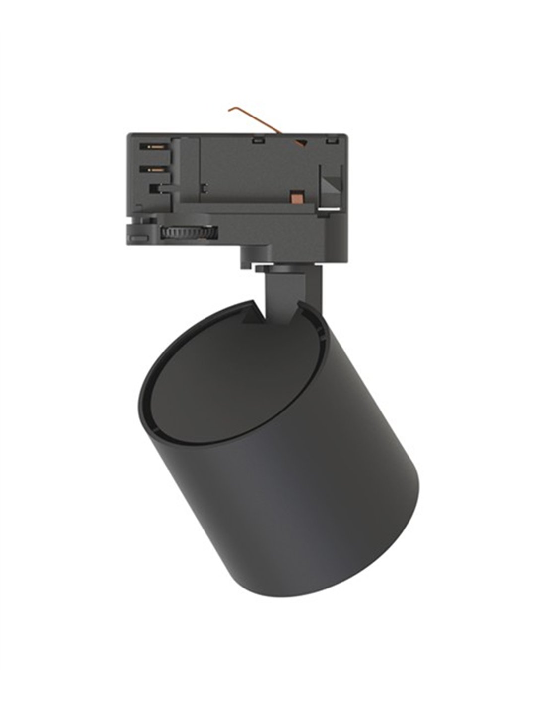 Foco para carril trifásico Hera - Conalux - Proyector orientable negro Foco para carril trifásico Hera - Conalux - Proyector orientable negro