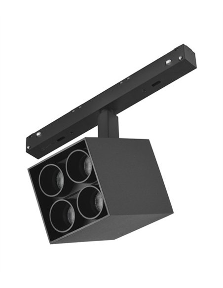 Foco orientable para carril magnético - Conalux - Proyector de carril LED Foco orientable para carril magnético - Conalux - Proyector de carril LED