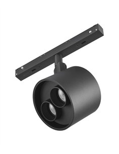 Proyector para carril magnético Hera R11 - Conalux - Foco orientable negro