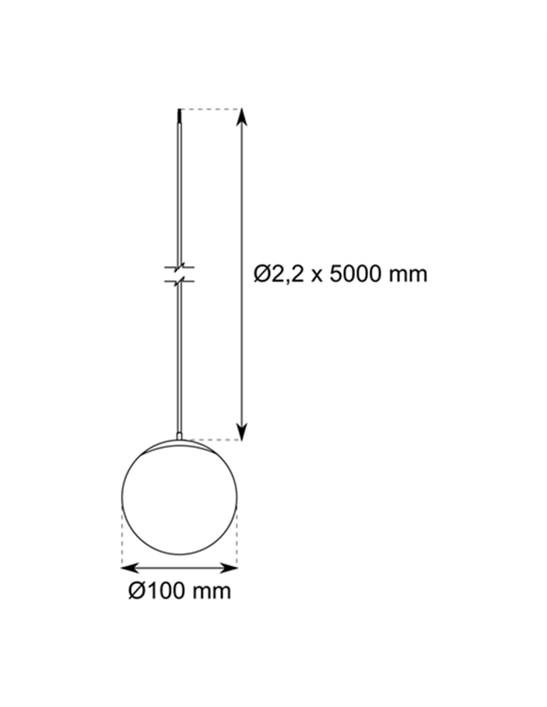 Lámpara colgante Spinne Globo - Conalux - Lámpara minimalista con pantalla esférica Lámpara colgante Spinne Globo - Conalux - Lámpara minimalista con pantalla esférica