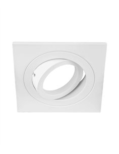 Lámpara de techo empotrable 4138 - Conalux - Downlight cuadrado, 1xGU10