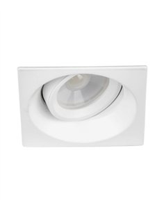 Lámpara empotrable 4201 - Conalux - Downlight cuadrado blanco