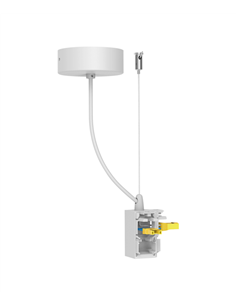 Accesorio de conexión 90° con alimentación - Conalux - Apto para modelos 6017/6018/6019