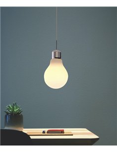 Lámpara colgante Idea - Conalux - Lámpara en forma de bombilla