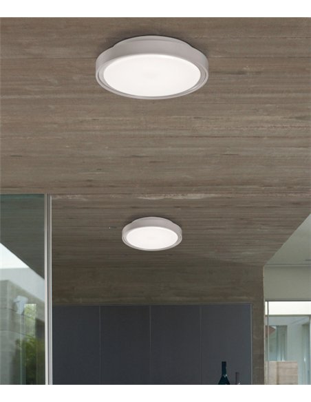 REV-Plafón de Exterior Tilo - ACB - Plafón LED con sensor de movimiento, Ø25, 3000K